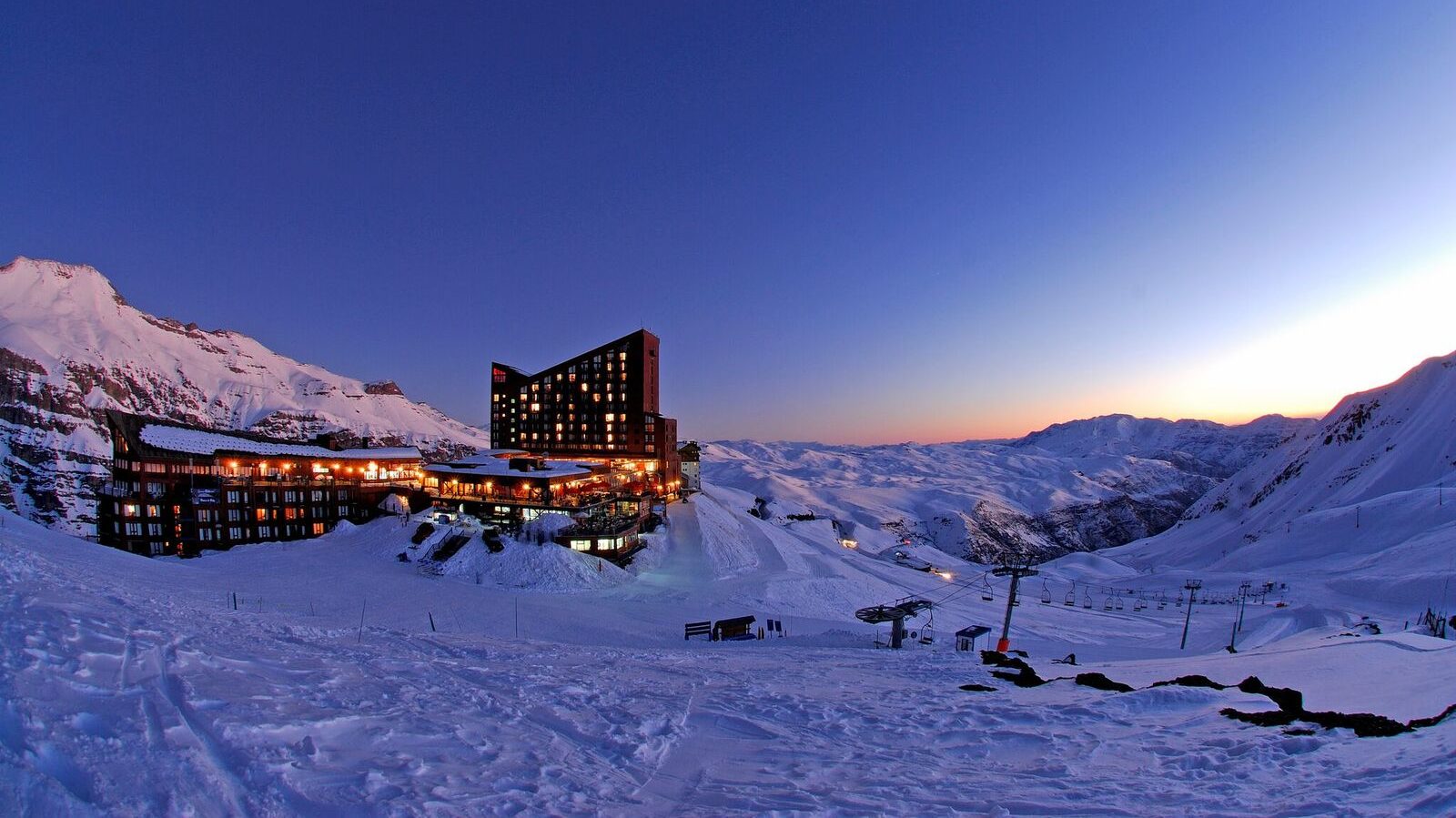Valle Nevado – Sunset, Invierno_preview