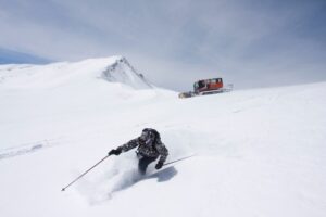 cat skiing